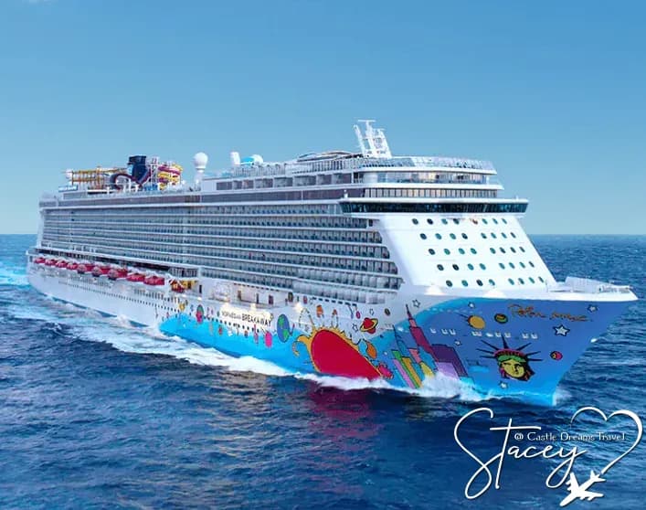 Norwegian Cruise Line ship at sea