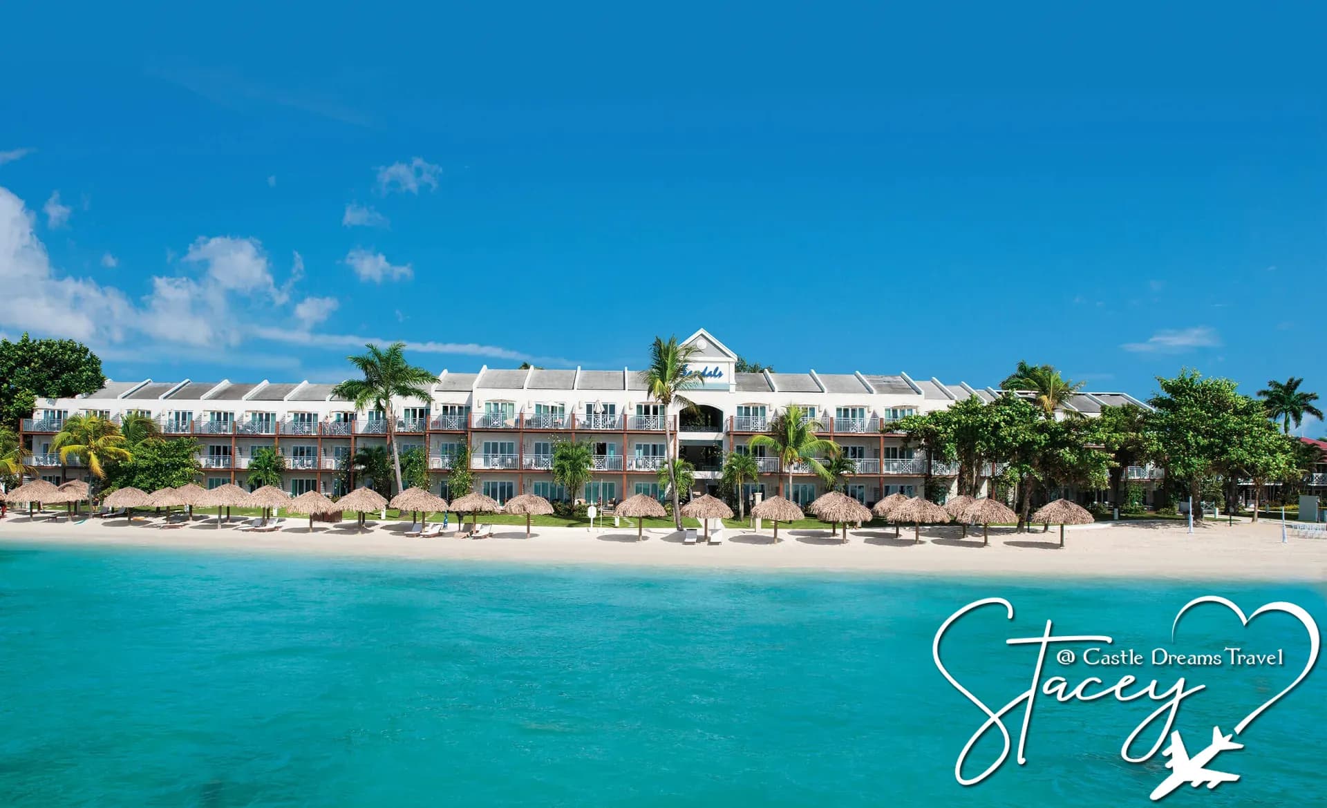 Seven Mile Beach at Sandals Negril Beach Resort & Spa