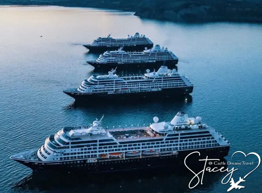 Azamara sister ships sailing together
